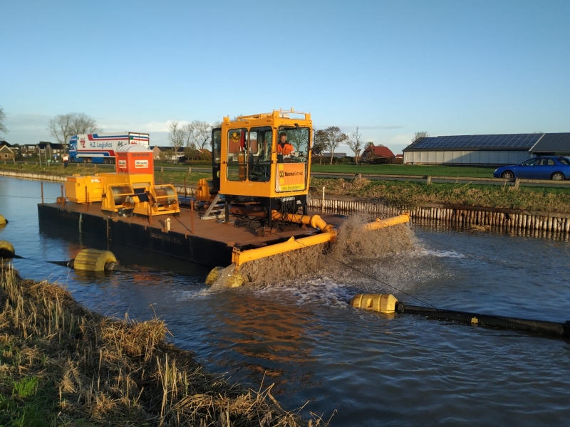 Overijssel bespaart op CO2 bij renovatie Oude Vaart Hasselt