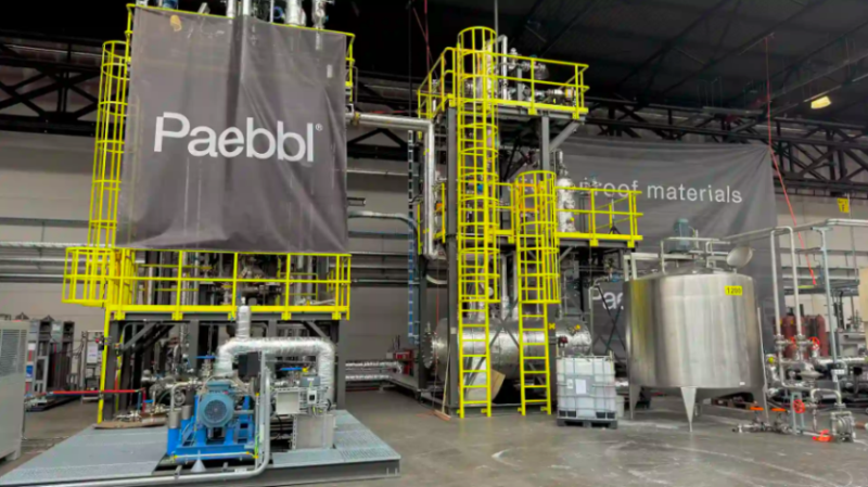 Paebbl heeft proeffabriek werkend
