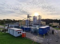 Plaatsing batterij bij rioolwaterzuivering om piekbelasting op elektriciteitsnet op te vangen