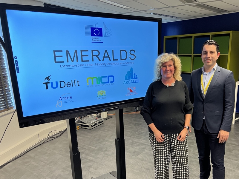TU Delft en Argaleo winnen EU-project voor oplossing mobiliteitsdata