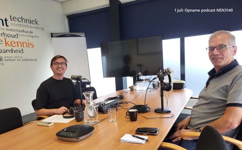 Podcast opname