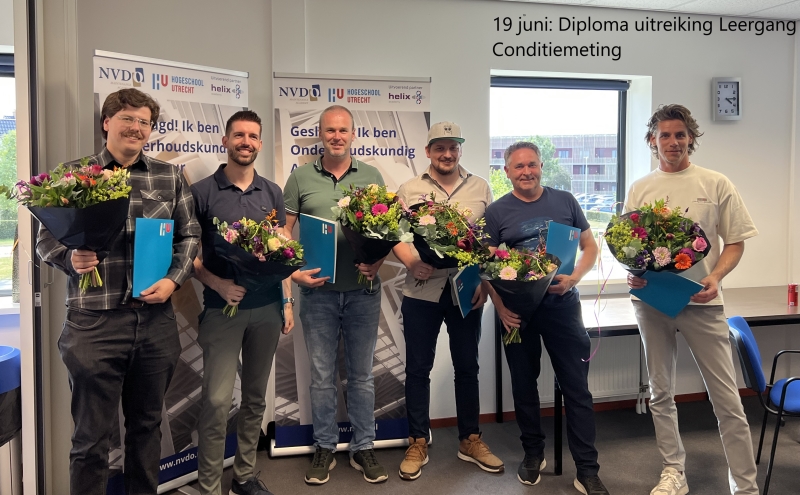 Diploma uitreiking