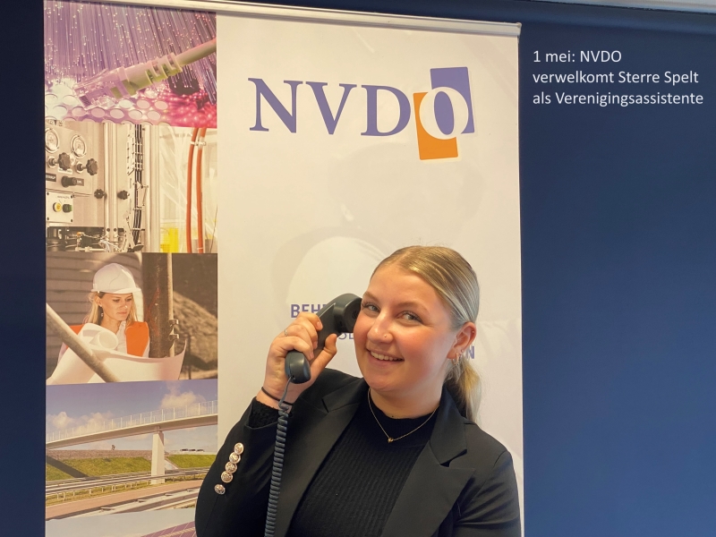 1 mei: NVDO verwelkomt Sterre Spelt als Verenigingsassistente