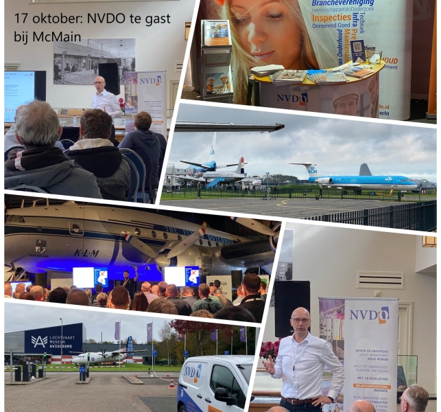  17 oktober: NVDO te gast bij McMain 