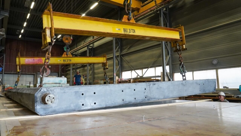 Wereld primeur waterbouw voor Nederland